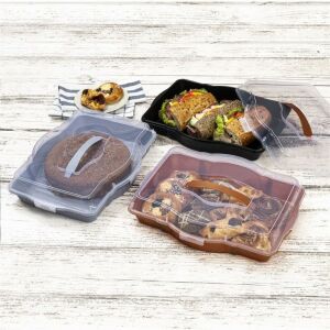 Follow Me 3 in 1 Kek ve Borcam  Taşıma Saklama Kabı Bakır Renk 50 lt