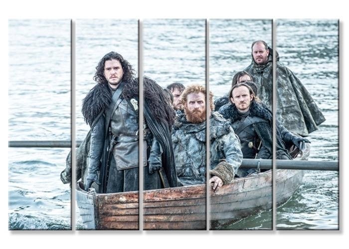 GAME OF THRONES 99 ORJİNAL5 PARÇALI KANVAS TABLO
