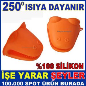 ISIYA DAYANIKLI SİLİKON TENCERE TEPSİ TUTACAĞI