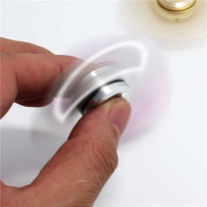 Full Çelik Metal Stres Çarkı Çelik Rulmanlı Orjinal Fidget Spinner 3 kanatlı Ultra Anti stres çarkı