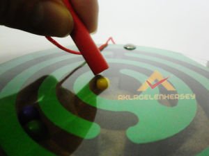 ÇOCUKLAR İÇİN AHŞAP MAGNETİK KAPLUMBAĞA LABİRENT