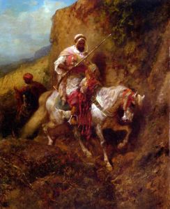 AHŞAP ÇERÇEVELİ CANVAS TABLO RESSAMLAR1155 40x30