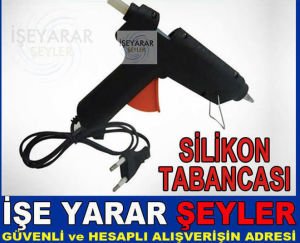 KÜÇÜK BOY SICAK SİLİKON TABANCASI 7-8mm MUM