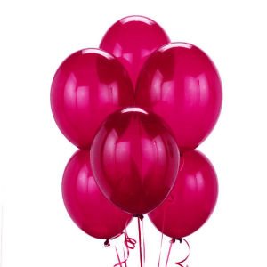 10'lu Paket Metalize Balon 15 Farklı Renk Seçeneği ile 1.Kalite İtalyan 30cm Lateks Metalik Balon Beden Yok - pembe