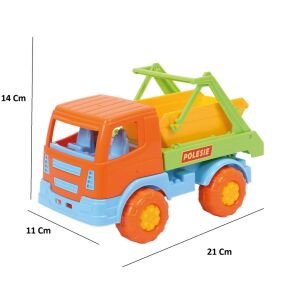 Polesie Oyuncak Salüt Çöp Kamyonu