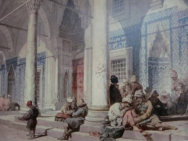 AHŞAP ÇERÇEVELİ CANVAS TABLO RESSAMLAR1159 40x30