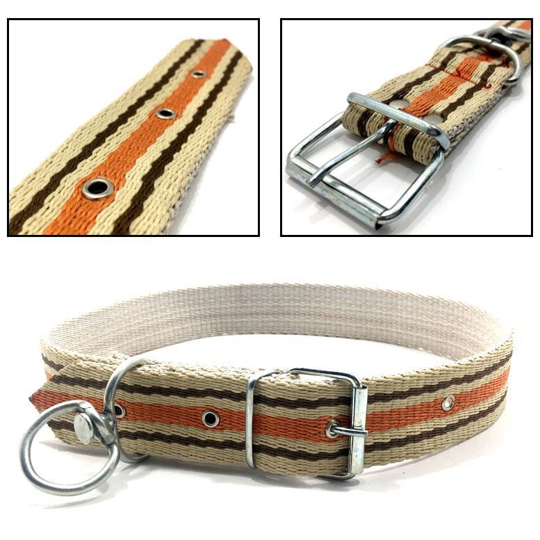 İri Köpekler İçin Büyük Dokuma Köpek Tasması 91 cm Kurt Tasması Boyun Tasması