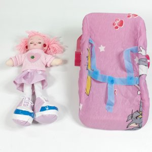 SESLİ VE MÜZİKLİ OYUNCAK BEBEK ANA KUCAKLI AYARLABİLİR İKİ PARÇA HALİNDE KULLANILABİLİR