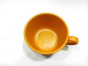 Kaliteli 1. Sınıf Seramik Sarı Renkli Jumbo Boy Kupa 11 cm Çap 8 cm Yükseklik