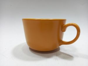 Kaliteli 1. Sınıf Seramik Sarı Renkli Jumbo Boy Kupa 11 cm Çap 8 cm Yükseklik