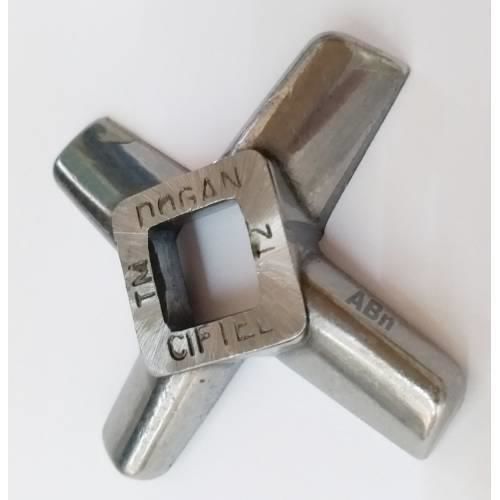 Kollu Et Kıyma Makinesi 10no-12no Makine için kaliteli Çelik Bıçak,Türk Malı Kıyma Makine Bıçağı