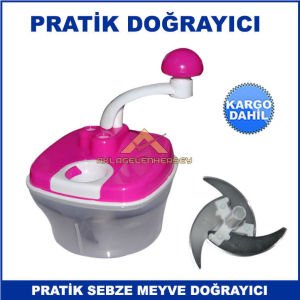 Pratik Meyve Sebze Doğrayıcı - Rondo Mikser Kaliteli ve Dayanıklı