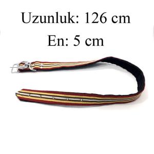 3 Kat Dokuma Büyük Baş Hayvan Boyun Tasması 126cm Dana Deve Tasması Büyük Kangal Köpek Tasması