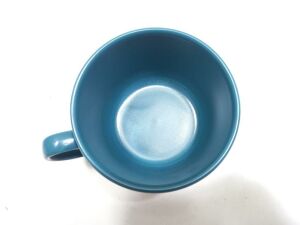 Kaliteli 1. Sınıf Seramik Koyu Yeşil Renkli Jumbo Boy Kupa 11 cm Çap 8 cm Yükseklik