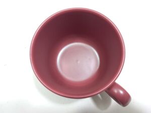 Kaliteli 1. Sınıf Seramik Bordo Renkli Jumbo Boy Kupa 11 cm Çap 8 cm Yükseklik