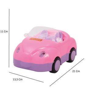 Polesie Oyuncak Pembe Plastik Araba