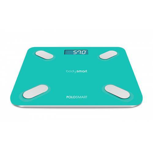 PoloSmart Akıllı Vücut Analiz Baskülü Bluetooth Özellikli Android ve ios uyumlu 9 Farklı Ölçüm Yapar