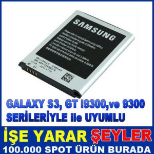 SAMSUNG i9300 GALAXY S3 TELEFON BATARYASI