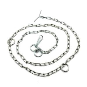 3mm Kalınlıkta Kıskaçlı 2m Uzunlukta Köpek Gezdirme Zinciri Tasması Uzun Evcil Hayvan Zinciri