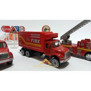 20 PARÇA DİECAST METAL İTFAİYE İSTASYONU SETİ