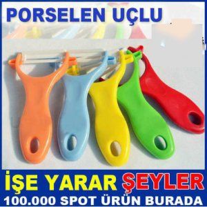 Seramik Bıçak Pratik Lüx Sebze Meyve Soyacağı Kd