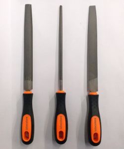 Hava Çeliği 3'lü Eğe Seti Büyük Boy Metal,Ağaç,Plastik Eğeleme Set 32cm Ergonomik Saplı Törpüler