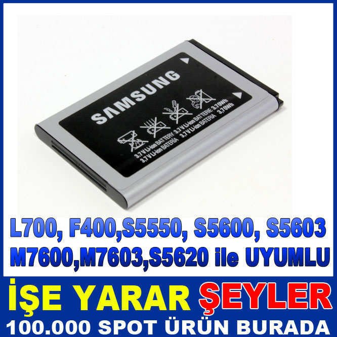 SAMSUNG L700 YÜKSEK KALİTE TELEFON BATARYASI