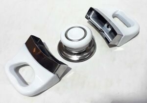 12 Renkte Lüks Model Tencere ve Tava İçin 3'lü Kulp Seti