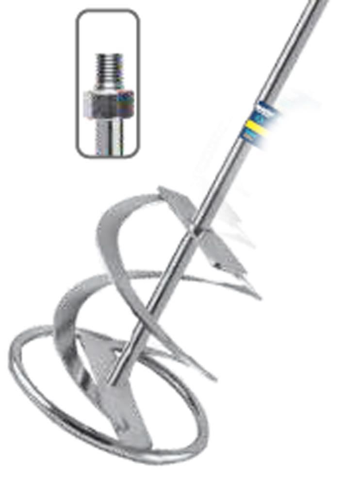 Vidalı Mikser Boya Alçı Karıştırıcı Somunlu Büyük