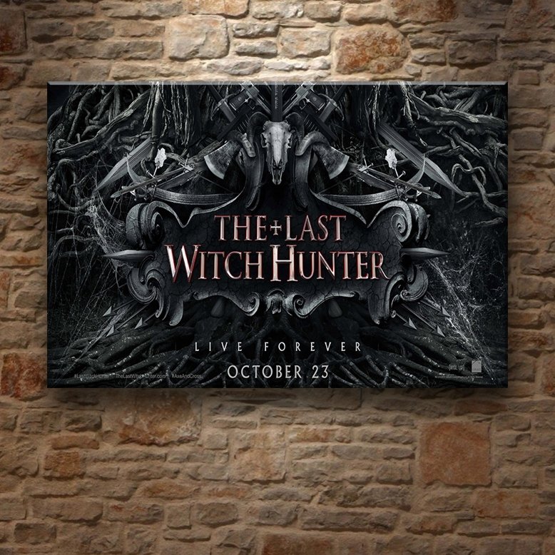 LAST WITCH HUNTER 7 değişen ölçü ORİJİNAL KANVAS TABLO