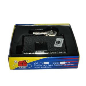 90mm Kayar Milli Yassı Paslanmaz Çelik Asma Kilit - 1. Kalite Küpe Asma Kilit