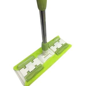 Mikrofiber Ayarlanbilir Metal Saplı 360° Hareketli Başlık Yer Ve Duvar Mopu