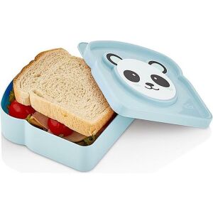 Plastik Qlux Panda Beslenme Kutusu 13 x 12 x 3 cm Kullanımı Kolay ve Pratik