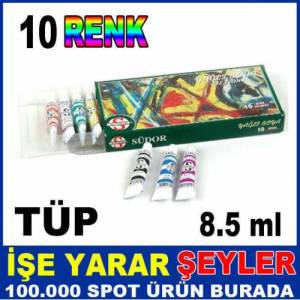 Südor 10'lu Non-Toxıc Tüp Yağlı Boya Seti Kd