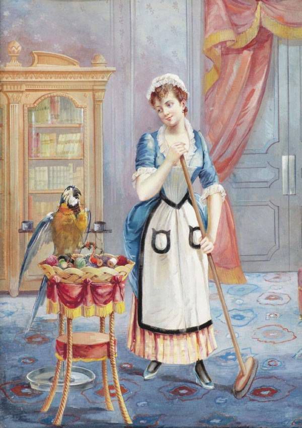 AHŞAP ÇERÇEVELİ CANVAS TABLO RESSAMLAR1176 40x30