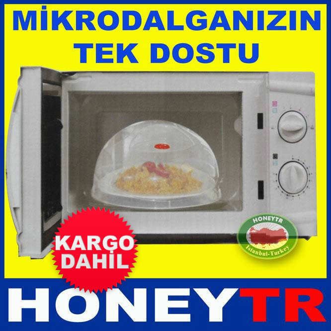 MİCRODALGA FIRIN İÇİN GÜVENLİ GIDA KORUMA KAPAĞI