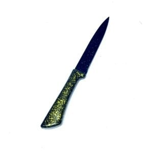 Paslanmaz Çelik Desenli Mutfak Bıçağı Meyve Sebze Bıçağı 23 cm
