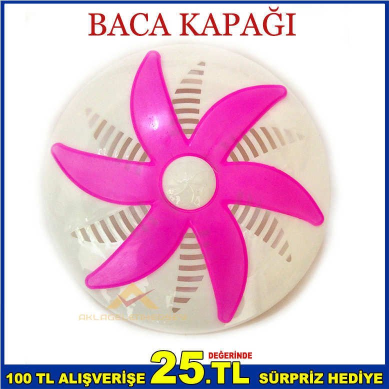 SOBA İÇİN STANDART PLASTİK BACA KAPAĞI