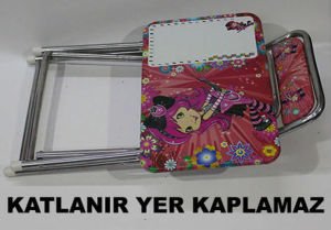 KATLANIR ÇOCUK ÇALIŞMA MASASI SETİ GİTARİST KIZ