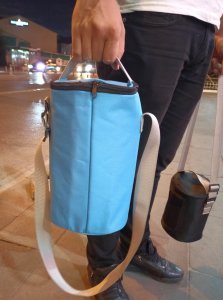 Termoslu Çanta Hediyeli 4lü Çelik Sefer Tası 2-3 kişlik 14x23cm Isı Koruyan Taşıma Çantası+Sefertası Sağlıklı Yemek Taşıma Seti