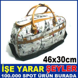 EYFEL KULESİ MDL BAYAN ÇANTASI SEYAHAT EL VALİZİ