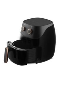 5.5 Litre Kapasiteli Büyük Boy Airfryer 3 Yıl Garantili Siyah