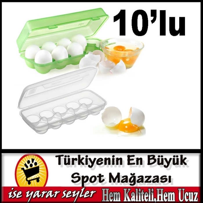 LÜX 10'LU YUMURTA SAKLAMA KABI YUMURTALIK