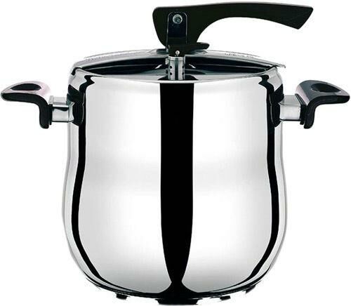 Türk Malı Garantili 3 Kat Kapsül Taban 15 Litre Düdüklü Tencere Çift Güvenlikli CE TüV Sertifikalı