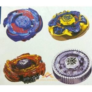 2 FIRLATICILI 4 ADET FARKLI MODEL BEYBLADE SETİ