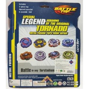 2 FIRLATICILI 4 ADET FARKLI MODEL BEYBLADE SETİ