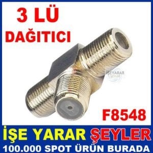 3 LÜ KONNEKTÖR DAĞITICISI UYDU ANTEN KABLOSU
