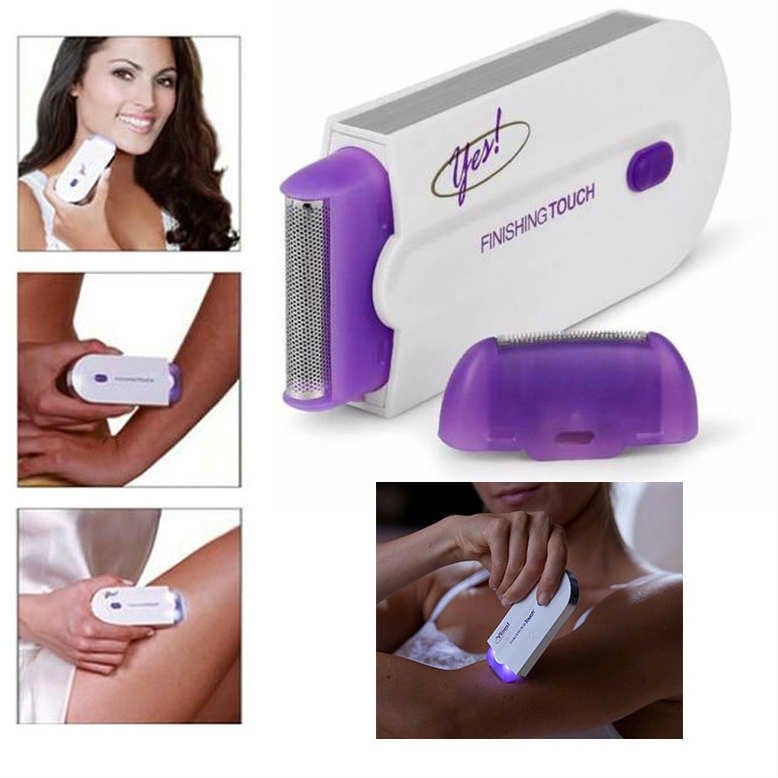 Cilde Temas Edildiğinde Çalışan Epilatör - Hassas Ciltler İçin Epilasyon Cihazı - Finishing Tounch
