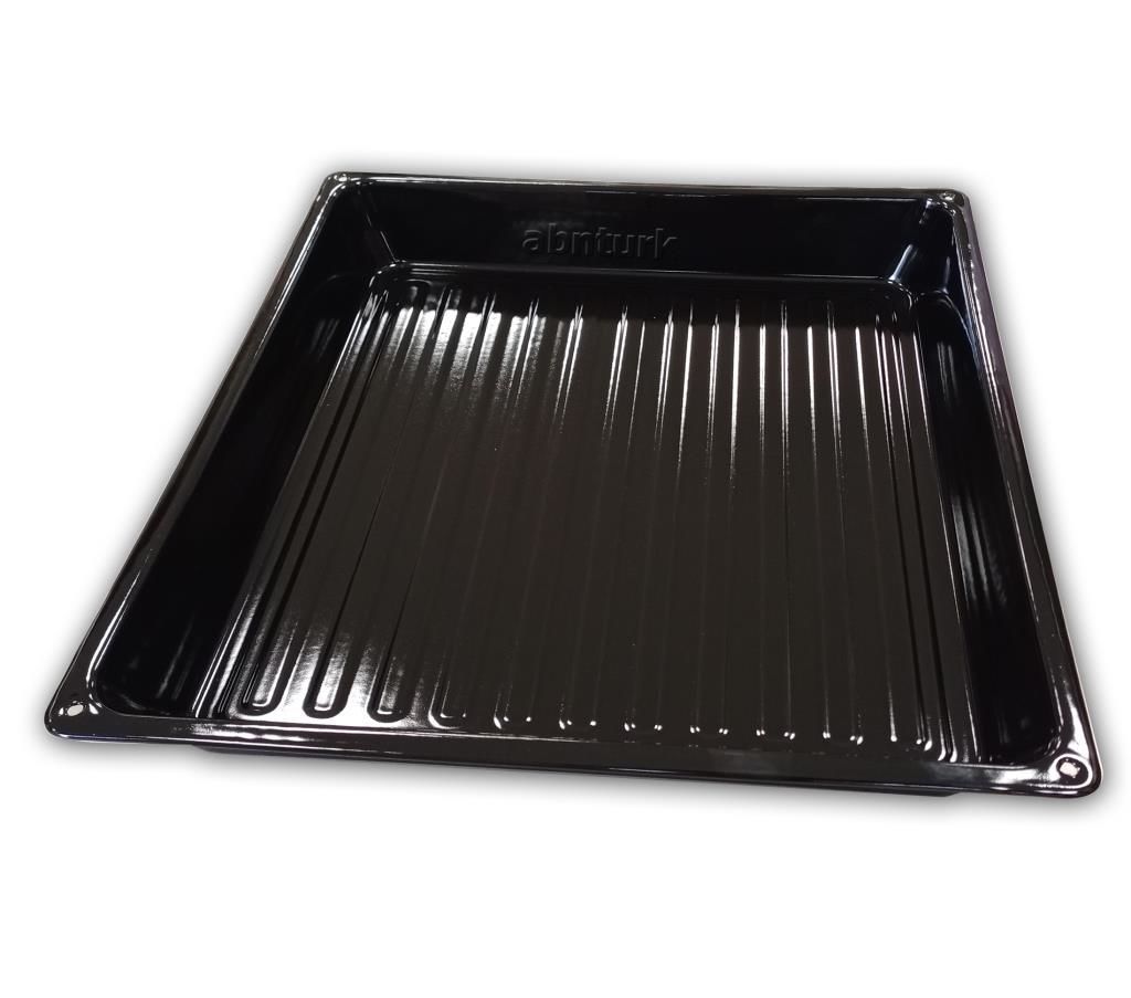 Siyah Emaye Fırın Tepsisi 42x38cm Dikdörtgen İç Dış Yüzeyi Sağlıklı Emaye Kaliteli Fırın Tepsisi N42