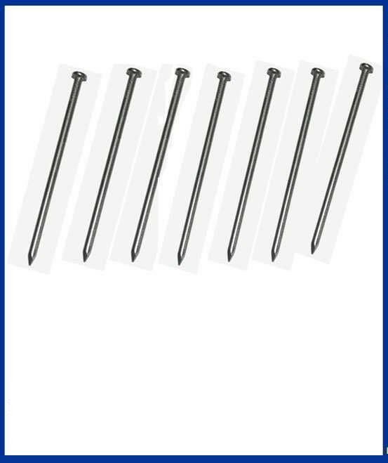 Yüz Adet 4x60 Beyaz Kanallı Beton Çivisi